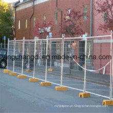 Cerca provisória de Austrália do baixo preço / cerco móvel do metal / painéis provisórios galvanizados da cerca